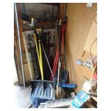 Contents of Garage Corner