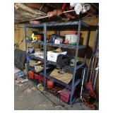 Two Plano Plastic Shelving Units - Excludes