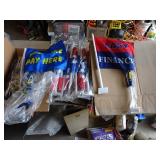 Lot of 3 Boxes Promotional Car Dealership Flags -