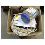 Box of Assorted Electrical