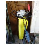 Jiffy Ice Drill w/ Hand Auger - Not Tested