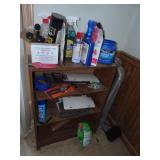 Shelving Unit with Contents