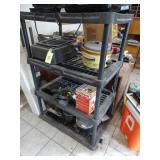 Plastic Shelving Unit 35" x 53" x 24"