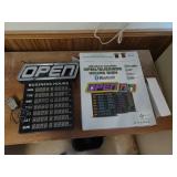 Bluetooth Open Sign w/ Business Hours