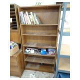 Press Board Book Shelf - Excludes Contents - 6ft