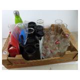 Large Lot of Misc. Beer Glasses Drinkware &