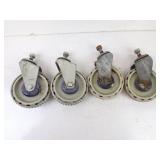Set of 4 Swivel 5" Wheels - Spins and Rotates Nice