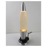13" Glitter Lava Lamp - Works/Tested