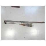 Vintage Chimney Sweep Brush with Fishing Net