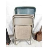 Lot of 3 Folding Chairs