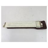Post Versalog 1440 Slide Rule in Case