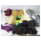 Lot of Misc. New & Used Gloves