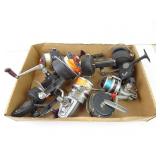 Lot of 8 Vintage Fishing Reels - DAM Daiwa Martin