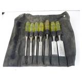 7pcs Chisel Set in Case