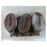 Lot of Herters Plastic Duck Decoys in Tote