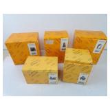 Lot of 5 Emmett Kelly Jr. Clown Figurines in Box