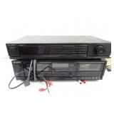 Sony FM/AM Stereo Tuner and Sony Stereo Cassette