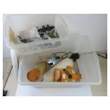 Lot of Misc. Marine Boating Related Items in Tote