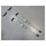 Set of Equate 300lb crutches