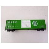 MD&W 8091 Box Car HO Scale Model Train