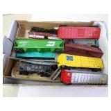 Lot of Misc. HO Scale Model Trains in Flat - As