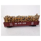 Monon 3029 Logging Car HO Model Train