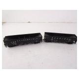 Lot of 2 Coal Cars - Clinchfield & Reading - HO