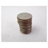 Lot of 20 U.S. Kennedy Clad Half Dollars -