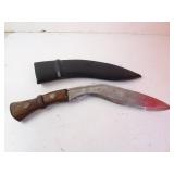 Vintage Gurkha Nepal Army Kukri Knife in Sheath