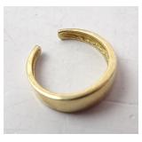 10k Gold Charles Winston Ear Cuff 1.22gtw