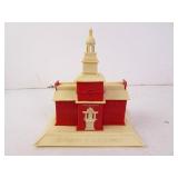 Vintage Independence Hall Plastic Coin Bank