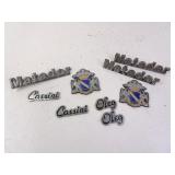 Lot of AMC Matador Oleg Cassini Car Emblems