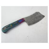 MHS Cutlery Damascus Cleaver