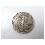 1943-P Silver U.S. Walking Liberty Half Dollar