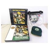 Lot of Green Bay Packers NFL Football Items -