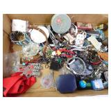 Assorted Costume Jewelry and Related