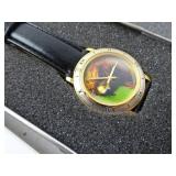 Red Tailed Hawk Wristwatch in Case