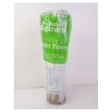 New Enchanted Garden Scroll Top Border Fence 14"