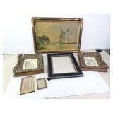 Lot of Misc. Frames & Framed Art