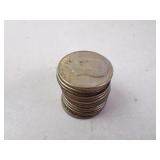 Lot of 13 U.S. Kennedy Clad Half Dollars -