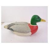 Mallard Wood Painted Duck Decoy