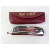 Hohner Chrometta 12 Germany Harmonica in Case