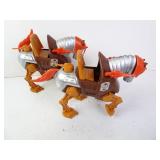 Lot of 2 Vintage He-Man MOTU Stridor Horse