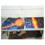 Lot of 2 Star Trek VI Movie Posters 40" x 27"