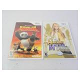 Lot of 2 Nintendo Wii Games - Kung Fu Panda