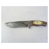 Bald Eagle Commemorative Steel Knife 6" Blade -