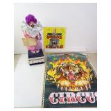 Lot of Circus Themed Items - x2 Tiger Posters
