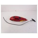 1996 Hasbro Super Sonic Power Pull Cord Toy Car