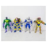 Lot of 4 Vintage Marvel Comics Action Figures -