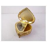 Unchained Melody Heart Shaped Japan Music Box -